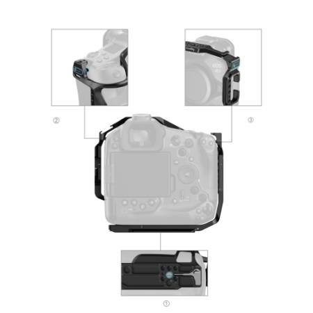 SmallRig 5413 - klatka do Canon EOS R1